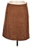 Babaton Solid Brown Casual Skirt Size 8 - photo 1