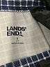 Lands' End Houndstooth Blue Casual Pants Size S - photo 7