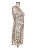 Guess 100% Polyester Silver Cocktail Dress Size 6 - photo 4