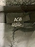 AGB Solid Black Formal Skirt Size 16 - photo 4