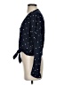 Rails 100% Rayon Polka Dots Black Long Sleeve Blouse Size XS - photo 5