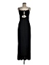 FRAME 100% Viscose Black Cocktail Dress Size M - photo 1