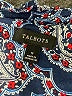 Talbots 100% Cotton Paisley Blue Long Sleeve Blouse Size S - photo 7