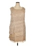 Connected Apparel Tan Cocktail Dress Size 18 - photo 1