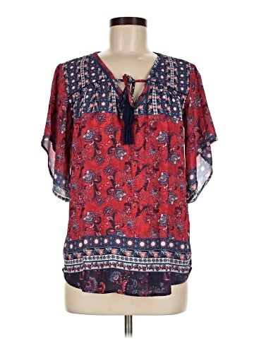 One World Short Sleeve Blouse (view 1)