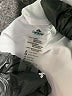 Summer Mae Metallic Silver Black One Piece Swimsuit Size M - photo 3