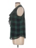 Tommy Hilfiger 100% Polyester Green Sleeveless Blouse Size L - photo 5