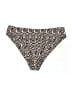 Shein Animal Print Gold Swimsuit Bottoms Size M - photo 1