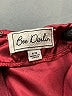 Bee Darlin 100% Polyester Burgundy Cocktail Dress Size 9/10 - photo 7