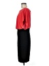 Sangria Color Block Red Cocktail Dress Size 8 - photo 5