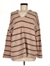 J.Jill Stripes Tan Pullover Sweater Size M - photo 1