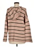 J.Jill Stripes Tan Pullover Sweater Size M - photo 2