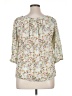 Assorted Brands 100% Cotton Ivory 3/4 Sleeve Blouse Size XL - photo 2