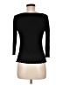Unbranded Black 3/4 Sleeve Top Size M - photo 2