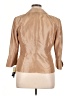 Le Bos 100% Polyester Tan Blazer Size 14 - photo 2