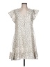 CeCe 100% Polyester Polka Dots Ivory Casual Dress Size L - photo 1