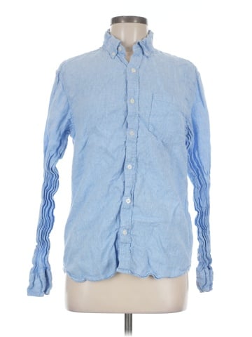 J.Crew Factory Store Long Sleeve Button-Down Shirt (view 1)
