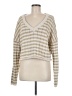 LA Hearts Stripes Ivory Pullover Sweater Size M - photo 1