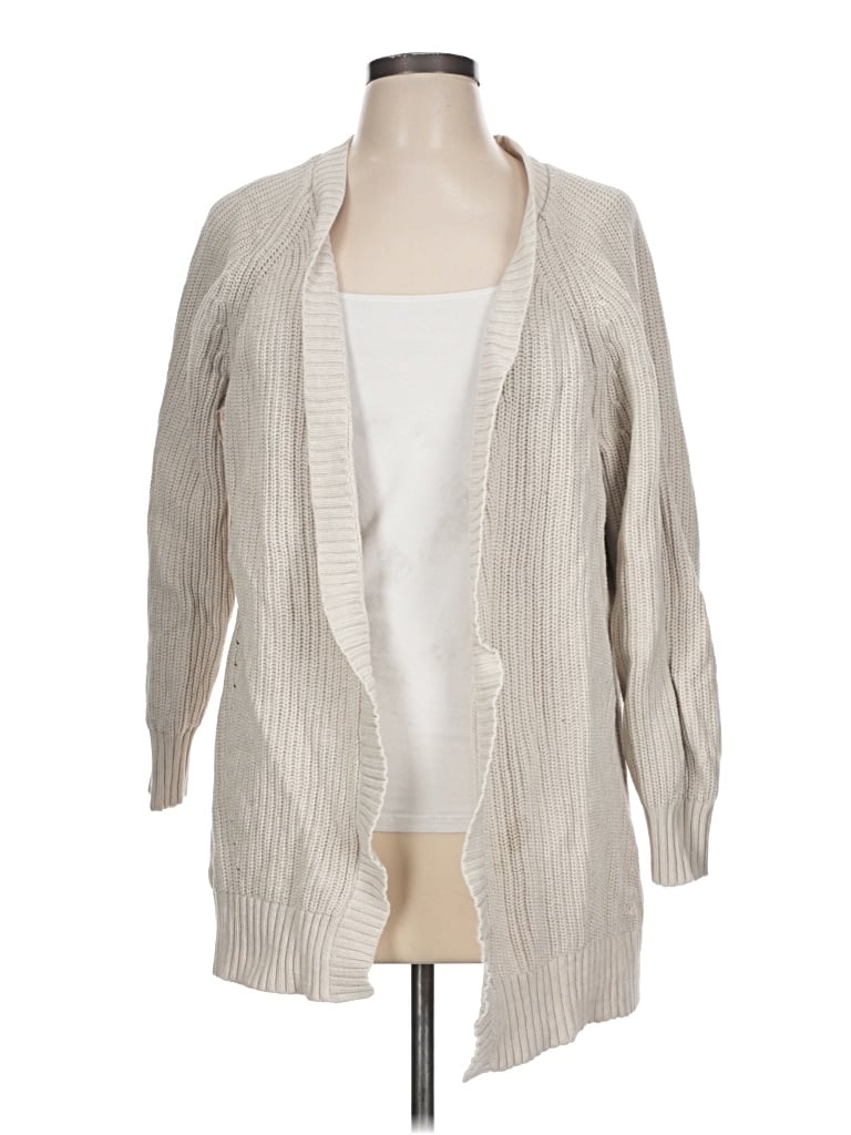 Pre-owned Gap Cardigan Sweater In Tan