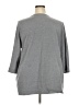 Catherines Solid Gray 3/4 Sleeve Top Size 2X - photo 2