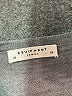 Equipment 100% Wool Gray Long Sleeve Turtleneck Size XS - photo 7