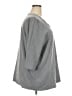 Catherines Solid Gray 3/4 Sleeve Top Size 2X - photo 4