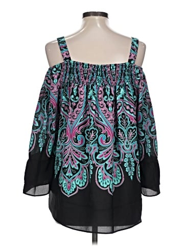 Zac & Rachel 3/4 Sleeve Blouse (view 2)
