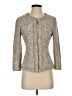 Elie Tahari Tweed Gray Jacket Size 2 - photo 1