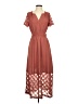 Unbranded 100% Polyester Brown Casual Dress Size S - photo 1