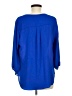 Pleione Blue 3/4 Sleeve Blouse Size M - photo 2