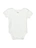 Burt's Bees Baby Solid White Short Sleeve Onesie Size 3-6 mo - photo 2