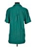 Original Use 100% Rayon Tropical Teal Short Sleeve Button-Down Shirt Size S - photo 2