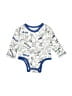 NFL 100% Cotton Graphic White Long Sleeve Onesie Size 3-6 mo - photo 1