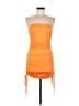 Unbranded Orange Cocktail Dress Size M - photo 1