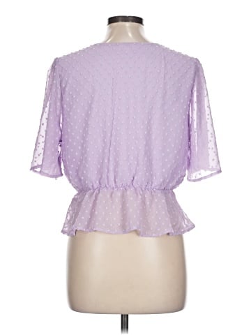 Peach Love 3/4 Sleeve Blouse (view 2)