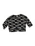 Kate Quinn Organics Print Black Pullover Sweater Size 3-6 mo - photo 1