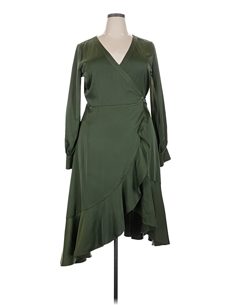 Pre-owned The Drop Cocktail Dress In Green
