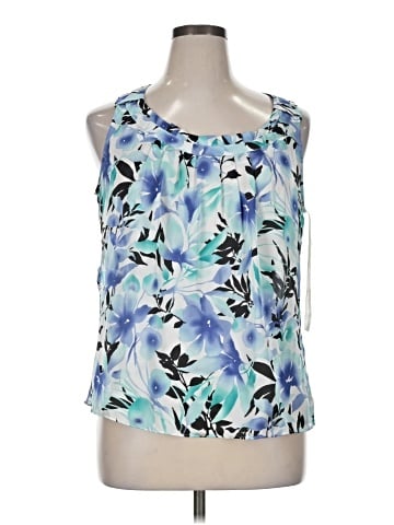 AK Anne Klein Sleeveless Blouse (view 1)