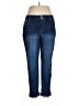 Maurices Solid Blue Jeans Size 16 - photo 1