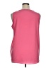 Apt. 9 100% Polyester Pink Sleeveless Blouse Size XL - photo 2