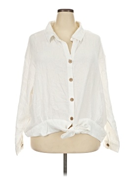 Given Kale Long Sleeve Blouse