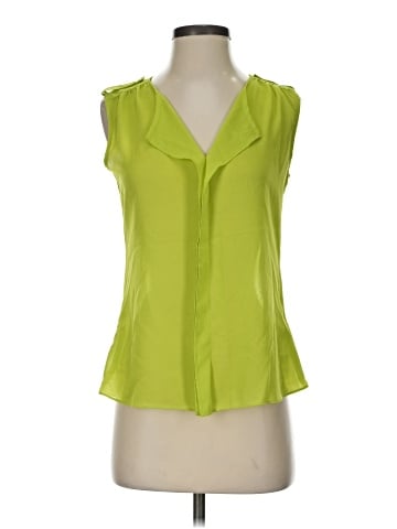 Banana Republic Factory Store Sleeveless Button-Down Shirt (view 1)