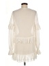 Tularosa Ivory Long Sleeve Blouse Size M - photo 2