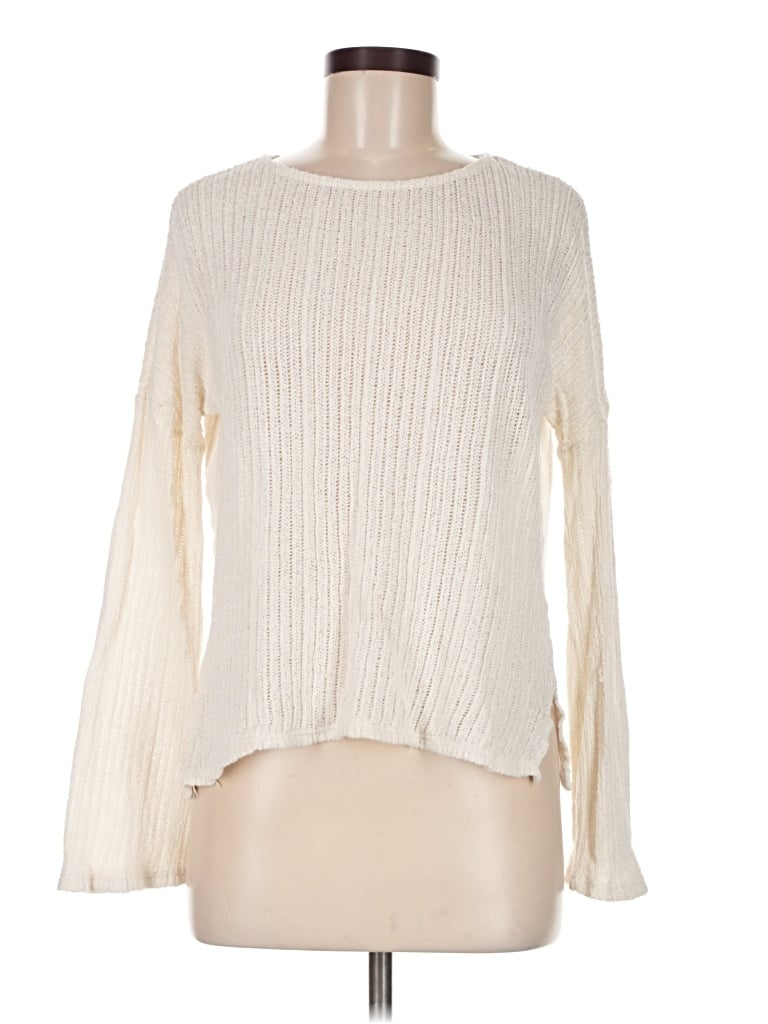 Pre-owned Sadie & Sage Pullover Sweater In Ivory