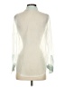 VICI 100% Nylon Ivory Long Sleeve Blouse Size XS - photo 2