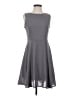 Zeagoo Solid Gray Cocktail Dress Size S - photo 1