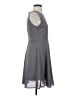 Zeagoo Solid Gray Cocktail Dress Size S - photo 4