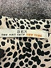 Dex 100% Polyester Animal Print Gray Sleeveless Blouse Size XL - photo 7