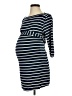 Kimi + Kai Maternity Blue 3/4 Sleeve Top Size S - photo 1