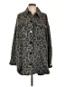 Ted Baker London Animal Print Gray Coat Size 10 (4) - photo 1